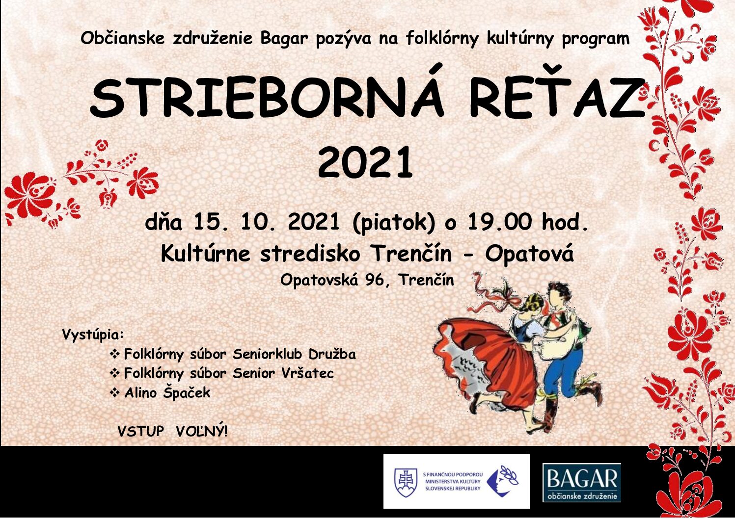 Strieborná reťaz 2021 v Trenčíne - Opatovej