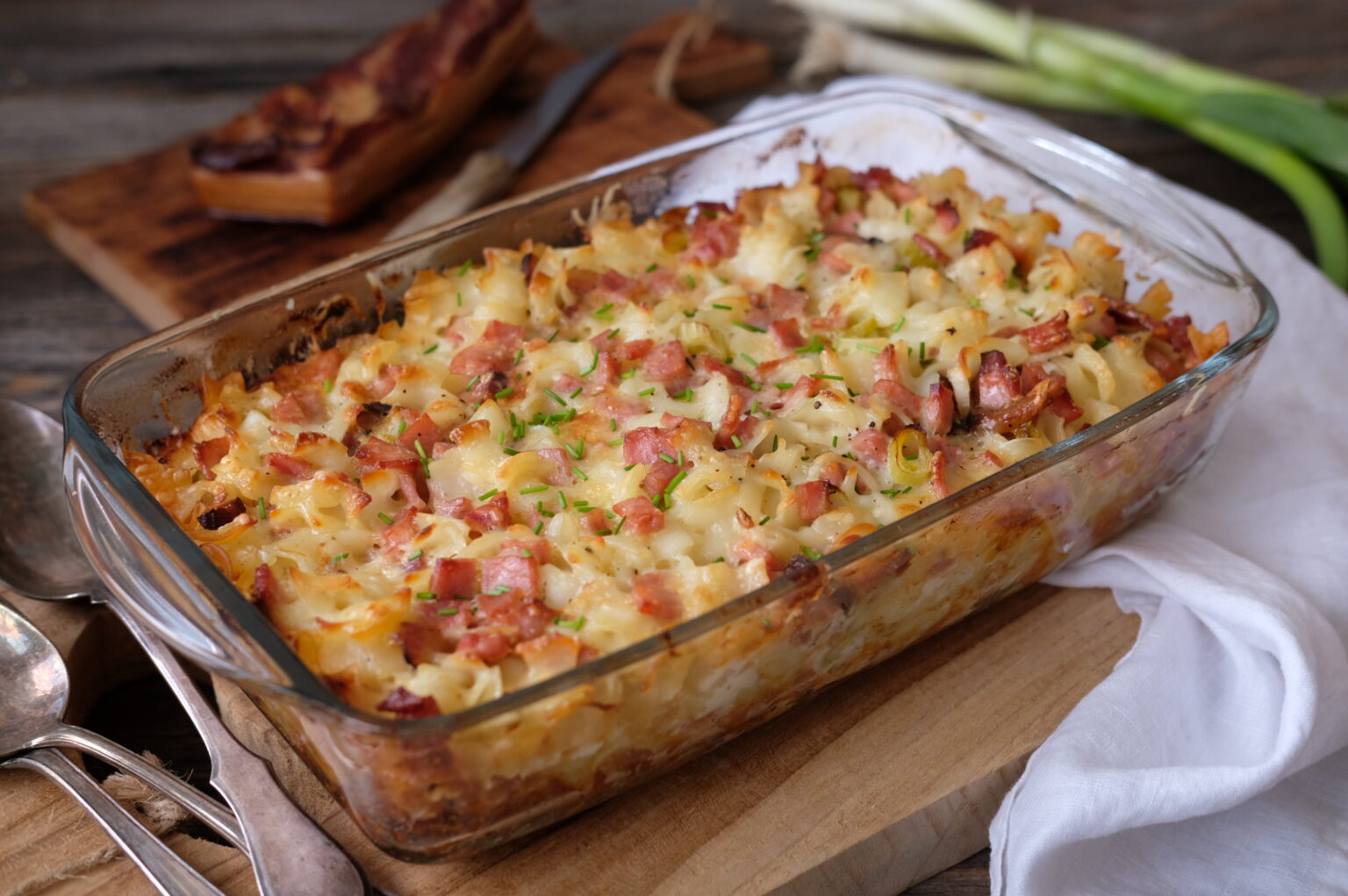 Varíme s Luciou Súkeníkovou – Zapekané šunkové fliačky – Šunkafleky